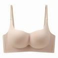 thumbnail image 2 of Censtreet Womens Soft Comfortable No Underwire Bras Seamless Push Up Bralettes Full Coverage Tshirt Brassiere, 2 of 3