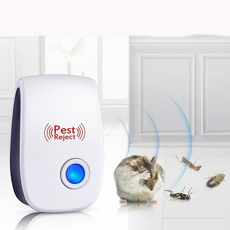 Ultrasonic Pest Repeller Electronic Mouse Repellers Pest Control Device Plug in Repellent for Bugs Insects Mice Ant Fly Mosquito Spider Rodent