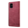 thumbnail image 2 of Wallet Cover for Samsung A51 Case 4G, Credit Card Slot Stand Slim Premium PU Leather & Soft TPU Back Shockproof Flip Folio Book Magnetic Cover For Samsung Galaxy A51 4G,Red, 2 of 14
