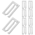 thumbnail image 1 of MOVTOTOP Silver Iron Barber Cape Hooks for Home Use 10pcs Durable and Versatile Design Suitable for Various, 1 of 8