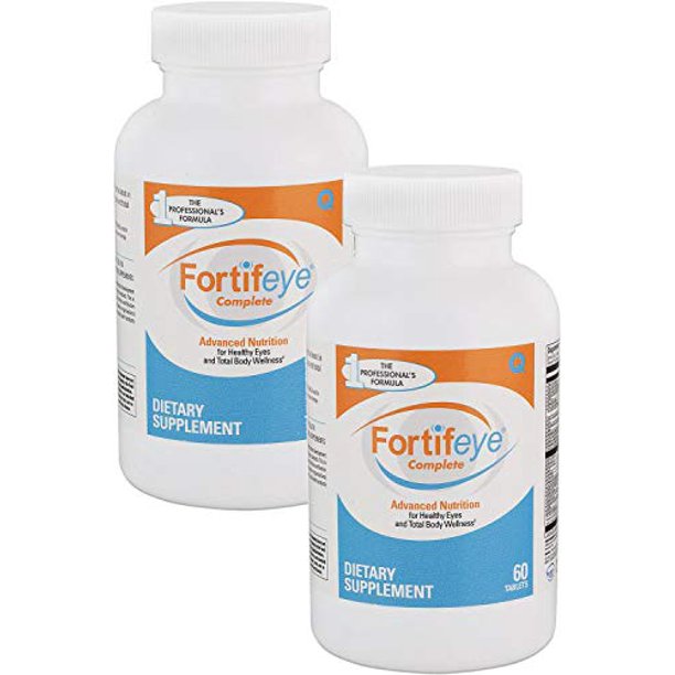 Fortifeye Vitamins Complete Multivitamin, All Natural USP Verified Total Body & Vision