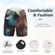 thumbnail image 3 of Balery Cute Flower Chihuahua Puppy Bañador para hombre, shorts de playa de secado rápido con entrepierna y forro de compresión-Small, 3 of 6