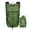 Green, variant on Men Women Foldable Waterproof Hiking Backpack Large Travel Daypack Back to School Backpack for Men Women