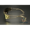 thumbnail image 4 of Versace Brown Mirror Gold Shield Men's Sunglasses VE2226 10027P 145, 4 of 6