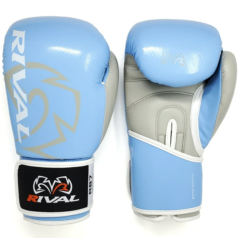 RIVAL Boxing RB7 Fitness Plus Hook and Loop Bag Gloves - XS - Blue