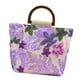 thumbnail image 5 of Bolso de hombro de playa veraniego, bolso de mano para mujer, ideal para ir de compras, vacaciones o fiestas. violeta, 5 of 9