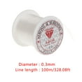 thumbnail image 6 of TONKBEEY Crystal Wire Clear String Line Invisible Thread Cord for Hanging Decorations Beading Crafts and Jewelry Making, 6 of 8