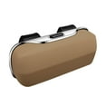 thumbnail image 3 of Zxpjkyu Car Visor Eyewear Holder, Glasses Organizer for Vehicle, Sunglasses Storage Case Beige, 3 of 9