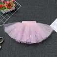 thumbnail image 4 of IBTOM CASTLE Baby Girl 1st Birthday Outfit Sequin Butterfly Romper Tutu Skirt Headband Clothes for Cake Smash Photo Shoot 1 Year Pink Butterfly, 4 of 8