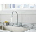thumbnail image 5 of Gerber G0040168 Viper 1.75 GPM Widespread Kitchen Faucet - Stainless Steel, 5 of 7