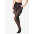 thumbnail image 3 of Comfort Choice Women's Plus Size 2-Pack Control Top Tights, 3 of 5