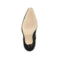 thumbnail image 4 of MARC FISHER Womens Black Animal Print Goring Padded Vedanty Pointed Toe Stiletto Zip-Up Dress Boots 5.5 M, 4 of 4