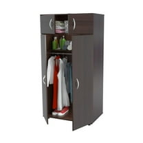 Four Door Wardrobe & Armoire - Melamine & Engineered wood