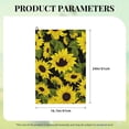 thumbnail image 4 of Kdxio Sunflowers In Vintage Pattern Golf Towel (24" X 16") with Carabiner Clip - The Convenient Golf Cleaning Towel, 4 of 8