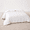White-King106*90in-Extra Lightweight, variant on Summer Downforter Queen Size Extra Lightweight Duvetet Grey