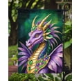 thumbnail image 3 of Dragon King of Mardi Gras Garden Flag 11.25 in x 15.5 in, 3 of 5