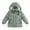 Light Green, variant on Glisme Boys Winter Down Jacket Thickened Warm Fashion Coat For Cold Weather Black Warm Outerwear Size 3-4 Years