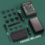 Hair Clippers & Beard Trimmer for Men, Cordless Rechargeable Haircut Clipper Kit with Adjustable Blade and LED Display