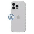 onn. Protective Gel Phone Case for iPhone 16 Pro Max - Clear