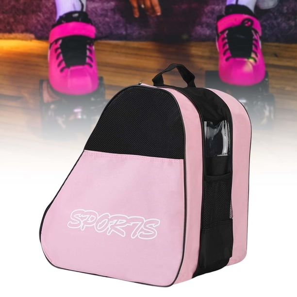 Sac De Transport Pour Patins à Roulettes – 3 Compartiments, Bandoulière Réglable, 38 X 20 X 39 Cm, En Nylon