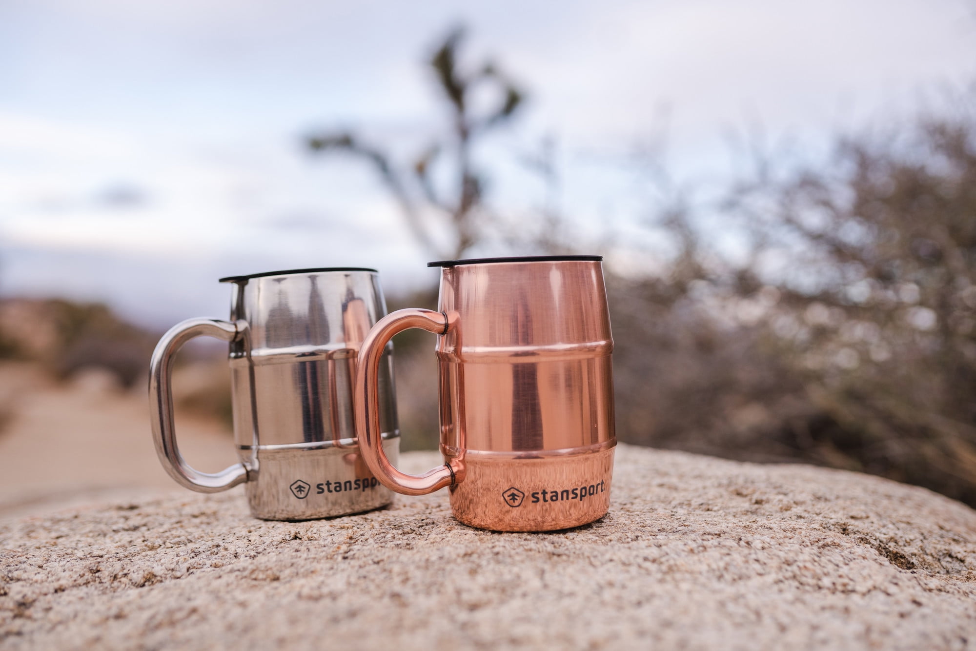 16 OZ. Double Wall Camp Mug - Copper - Stansport