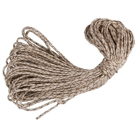 

Jygee 5mm 31m 7-core Home Outdoor Lifeline Camping Tent Weaving Binding Umbrella Rope Braided Cord No.24