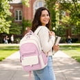 thumbnail image 3 of Backpack for school Cute Girls Bookbag Kids Teens Waterproof School Bag Multiple Pockets Back to School Backpack School Supplies for Kindergarten Elementary Middle School, 3 of 4