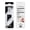 White Body, variant on CurvaPen Ergonomic Pens for Left and Right-Handed Writing and Drawing, Patented Curved Nib, 0.7mm Black Ink, Black Body, 2 Count