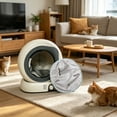 thumbnail image 2 of Waterproof Liner for Automatic Litter Box for Home or Pet Store Use Indoor Auto Toilet Large Size, 2 of 8
