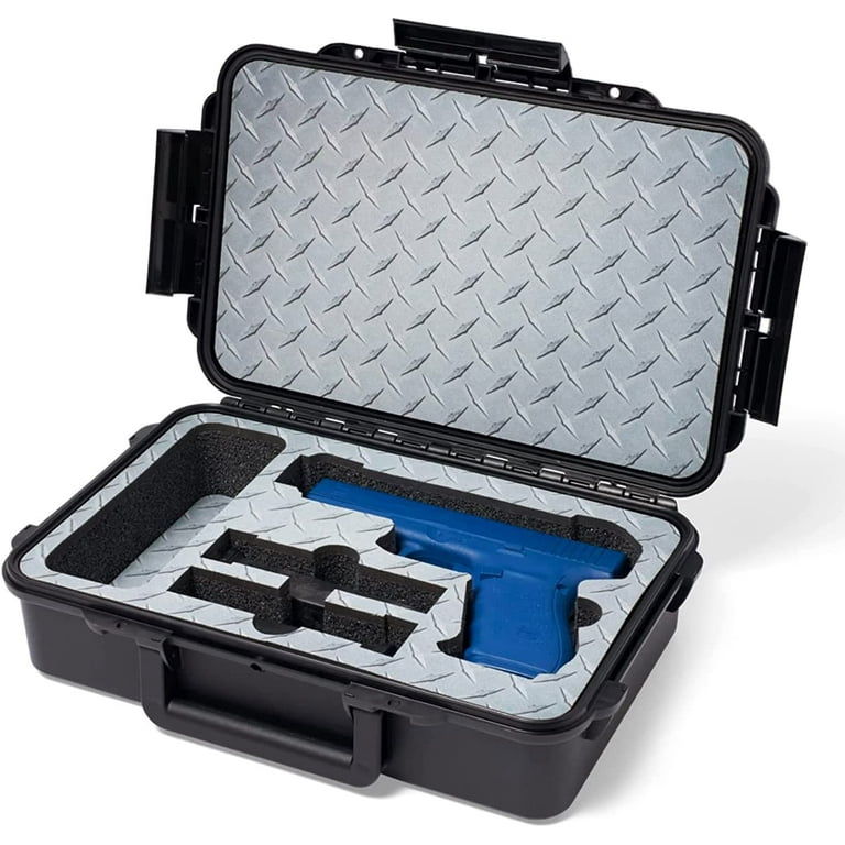 Doro Heavy-Duty Waterproof Storage with Custom MyCaseBuilder Foam Insert - Black Case x Diamond Plate Foam - Walmart.com