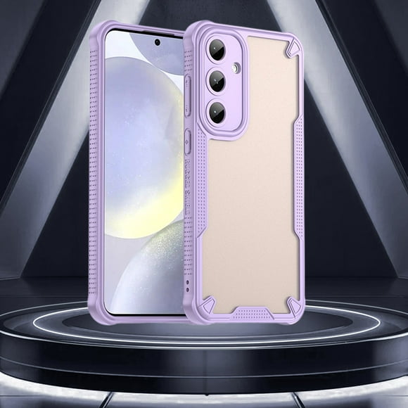 Funda para teléfono S25+ con protección resistente a los golpes, borde flexible y tacto esmerilado, resistente al agua, de TPU.