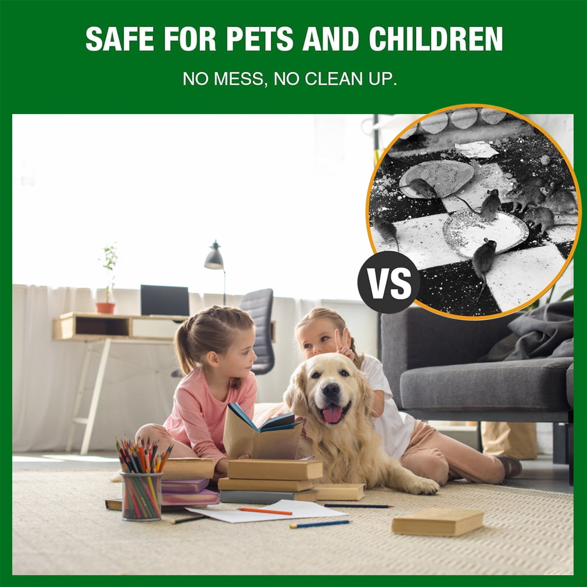 Rat Repellent for House Mice Repellent Indoor 20 Packs Of Rat Balls, Natural Ingredients, Safe For Indoor Use, Repel Rats Instead Of Killing Them, Variety Of Strong Mint Scents To Work.