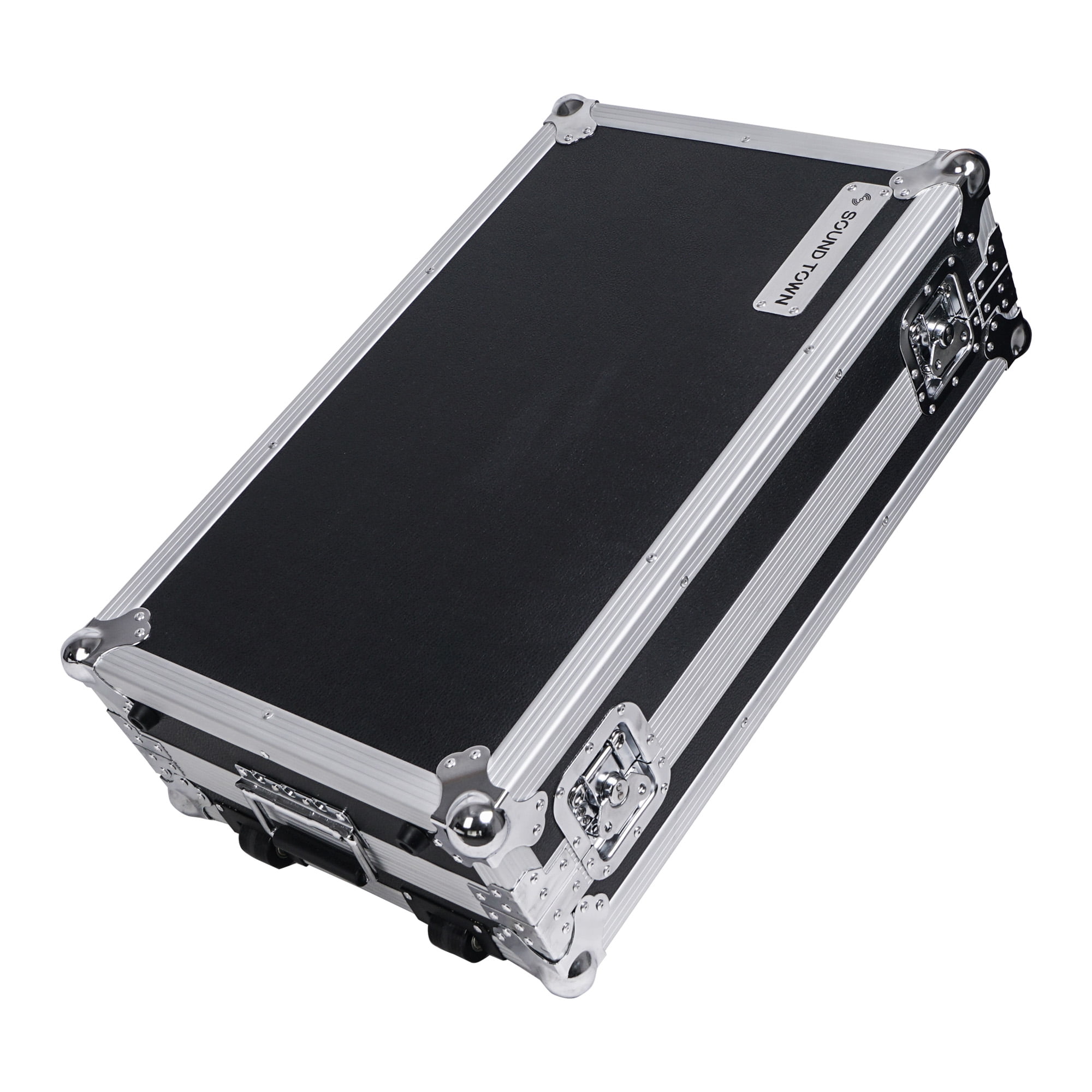 Sound Town Pedal Board ATA Flight/Road Case with Wheels and Handles (STRC-PDLW)