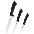 thumbnail image 4 of Ceramic Knife Set, Hecef 3 PCS White Ceramic Chef's, Utility, Fruit Paring Knife, 4 of 14