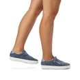thumbnail image 2 of Rieker Women's L59L1-10 Lace-Up Side-Zipped Sneakers, Blue, Size EU 37, 2 of 7