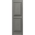 thumbnail image 5 of 14 1/2"W x 57"H Lifetime Vinyl, TailorMade Two Equal Panels, Raised Panel Shutters, Clay, 5 of 6