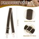 thumbnail image 2 of Correa de bolso ajustable Uxcell, correas de bolso cruzadas, correa ancha para el hombro, cinturón de reemplazo universal para bolsos de mano de mujeres, marrón oscuro, 2 of 6