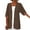 Brown, variant on Summer Cardigan Women's Lightweight Cardigan for Daily Wear Open Front Knit Sweater Casual Cardigan with Soft Comfort for Spring and Fall Brown XXXXL