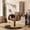 Brown, variant on Baasha Professional Stylist Chair with Comfortable Cushion, Upgraded Heavy Hydraulic Pump, 360 Degree Rotation, Weight Capacity 440 lbs-Allblack