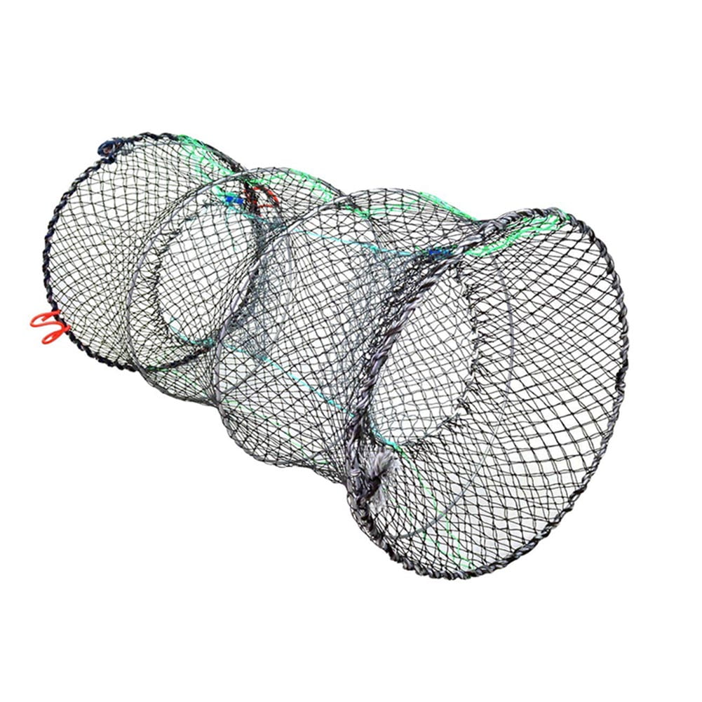 Cutogain Automatic Fishing Net Trap Cage Round Shape Durable Open For Crab Crayfish Lobster