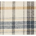 thumbnail image 3 of Plutus 26" x 26" Plaid Rendezvous Luxury Throw Motif Pillow in Beige, 3 of 3