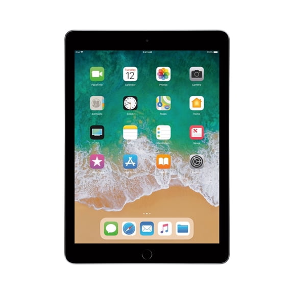 Restored Apple iPad Tablet, 9.7", Twister Dual-core (2 Core) 1.85 GHz, 32 GB Storage, iOS 10, Space Gray (Refurbished)