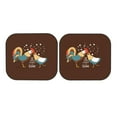 thumbnail image 7 of Balery Rooster And Chicken Sun Shield 2 Pack For Car Front Windows Foldable Sun Visor Protector Blocks Max Uv Rays And Keeps Your Vehicle Cool For Most Sedans Suv Truck, 7 of 7