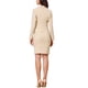 thumbnail image 3 of Conjunto de traje de 2 piezas Inspire Chic para mujeres, con manga larga, solapa de muesca, traje formal de oficina con falda, talla XL, color caqui, 3 of 6