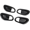 thumbnail image 1 of Inside Door Bowl Trim Interior Door Pull Trim Interior Door Handle Sticker Car Interior Trim Inner Door Handle Cover Bowl Pull Trim Carbon Fiber Style Fit For  Navara Frontier, 1 of 8