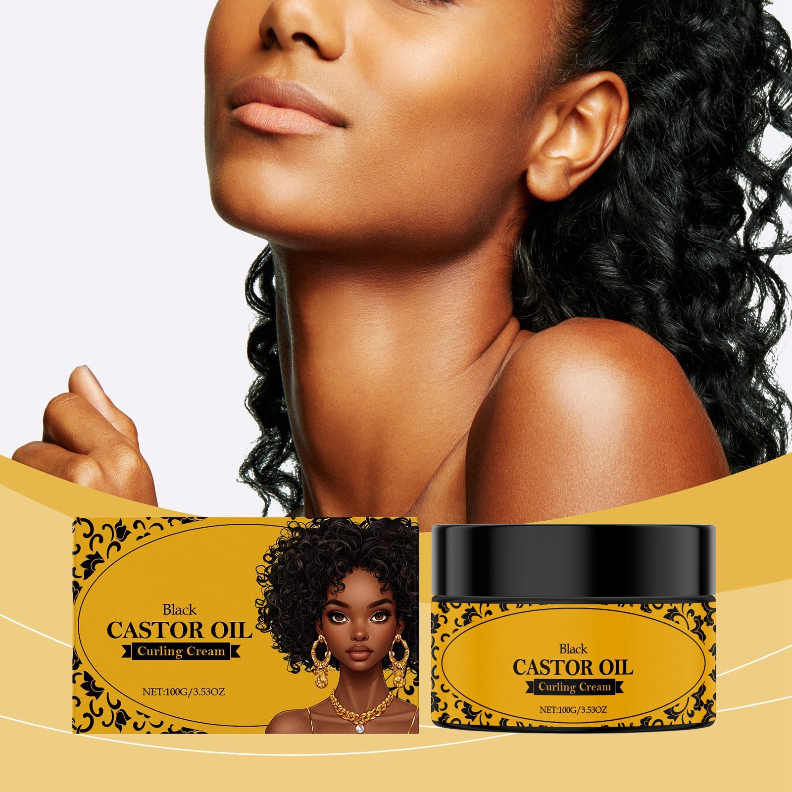 Nourishing Styling Effectively Nourishes Curls Suitable For All Curly ...