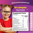 thumbnail image 4 of Iron Gummy Multivitamin for Kids - Phytoral Natural Immune Boost and Focus Supplement - Delicious Kids Iron Gummies with Vitamin A Vitamin B Vitamin C Calcium Zinc - Kids Iron Gummies - 60 Gummies, 4 of 10