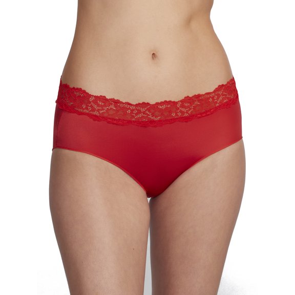 Camio Mio Womens Shine Hipster With Lace Style-P30355