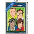 thumbnail image 3 of The Big Bang Theory - Geeks Wall Poster, 22.375" x 34", Framed, 3 of 5