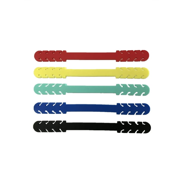 Face Mask Straps 5 PCS Adjustable Silicone Mask Extender Straps; AntiSlip; Perfect for Adult